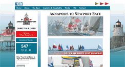 Desktop Screenshot of annapolisnewportrace.com